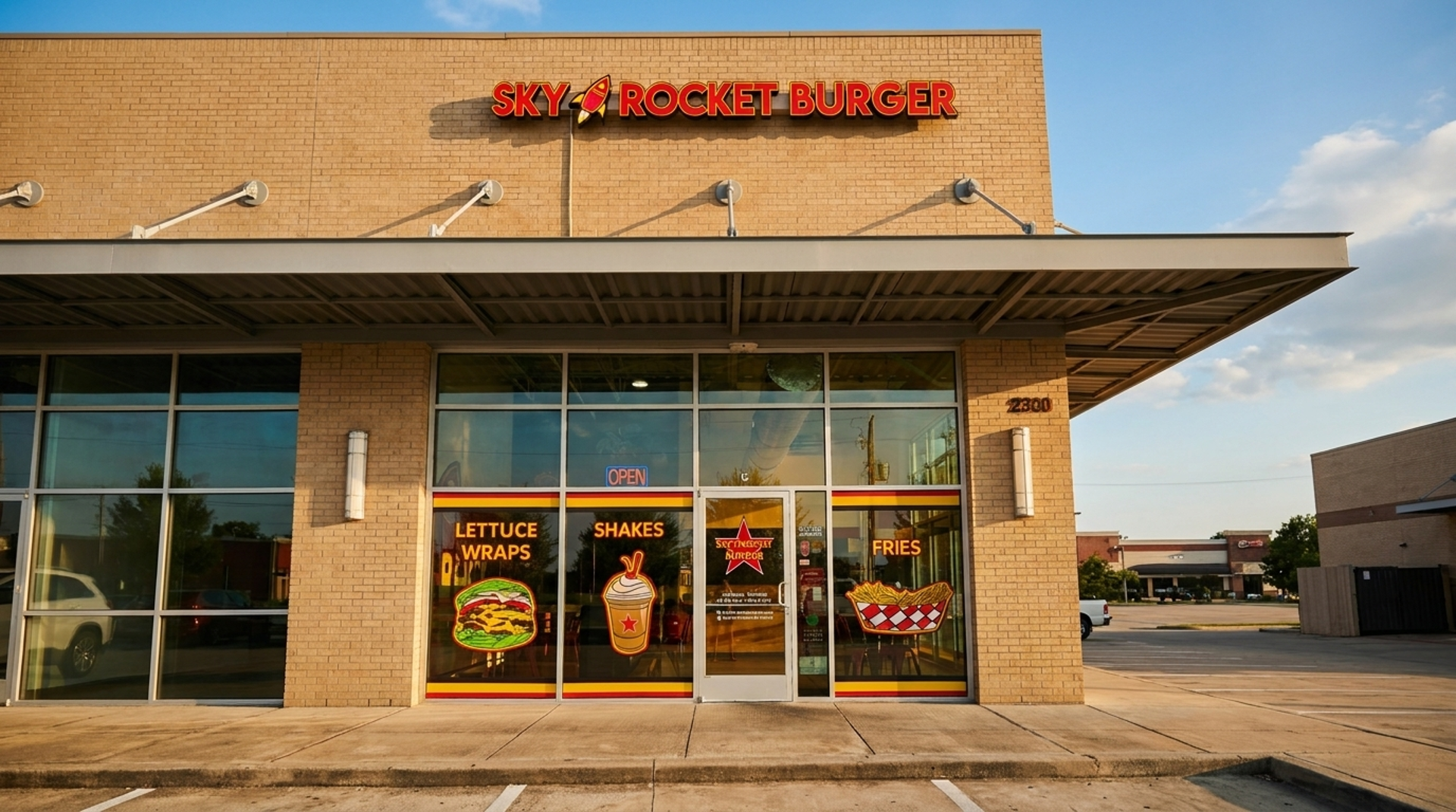 Welcome to Sky Rocket Burger - Plano